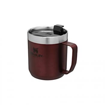 Kubek kempingowy z pokrywk� (pojemno��: 0,35 l), bordowy - Classic - Stanley
