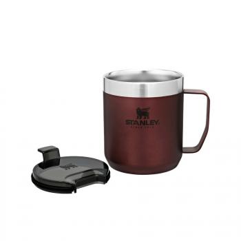 Kubek kempingowy z pokrywk� (pojemno��: 0,35 l), bordowy - Classic - Stanley