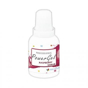 Barwnik spo�ywczy w �elu, malinowy Raspberry Shrub (20 g) - Power Gel - Food Colours