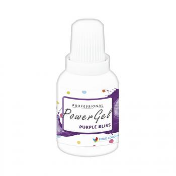 Barwnik spoywczy w elu, fioletowy Purple Bliss (20 g) - Power Gel - Food Colours