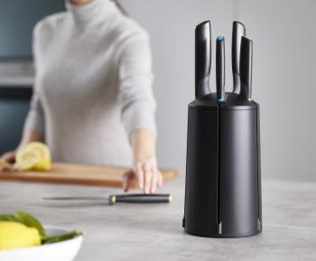 No�e w obrotowym bloku (5 no�y w zestawie) Elevate - Joseph Joseph