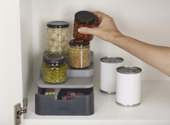 Organizer poziomowy z szufladk�, CupboardStor - Joseph Joseph
