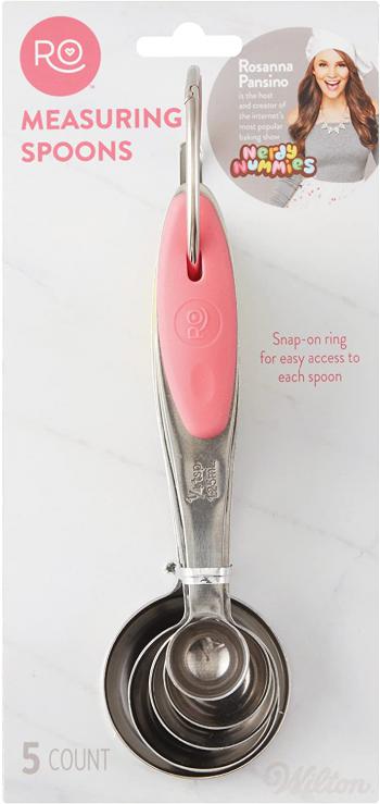 Miarki stalowe �y�eczki (5 szt. w komplecie) - Rosanna Pansino - 2103-1127 - Wilton