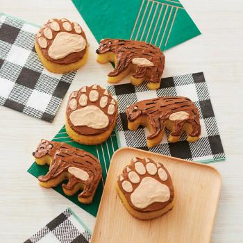 Forma silikonowa nied�wiedzie i �apy (6 gniazd) - 2105-0-0415 - Wilton