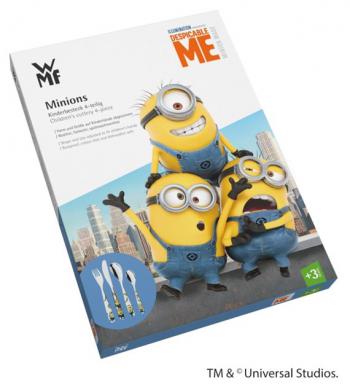 Sztuce dla dzieci Minionki (4 elementy) - Minions- WMF