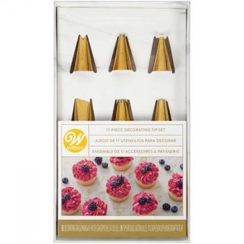 Tylki z�ote, zestaw prezentowy (9 element�w) - 418-0-0009 - Gold Kitchen Collection - Wilton