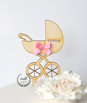 Topper ze sklejki w�zek - Mill Art