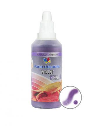 Barwnik w p�ynie do aerografu per�owy fioletowy (60 ml) - Food Colours 