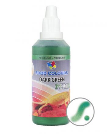 Barwnik w p�ynie do aerografu per�owy ciemny zielony (60 ml) - Food Colours 