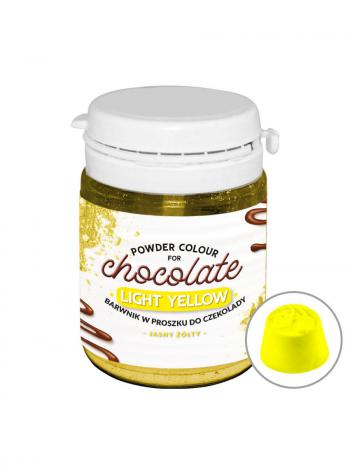 Barwnik w proszku do czekolady, ��ty jasny (20 g) - Food Colours