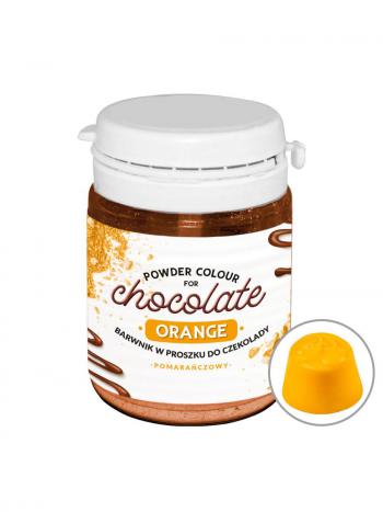 Barwnik w proszku do czekolady, pomara�czowy (20 g) - Food Colours