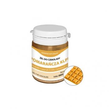 Barwnik naturalny w �elu do czekolady, pomara�czowy (35 g) - Food Colours 