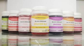 Barwnik naturalny w elu do czekolady, morelowy (35 g) - Food Colours 