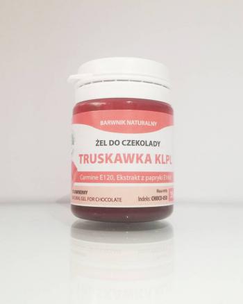 Barwnik naturalny w �elu do czekolady, truskawkowy (35 g) - Food Colours 