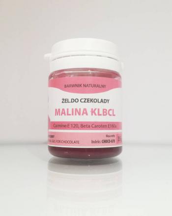 Barwnik naturalny w �elu do czekolady, malinowy (35 g) - Food Colours 