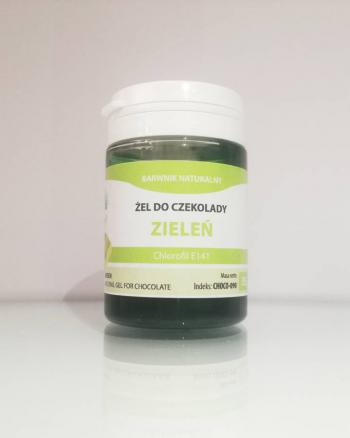 Barwnik naturalny w �elu do czekolady, zielony (35 g) - Food Colours - OTSW