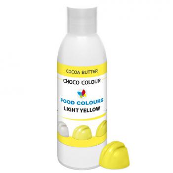 Barwnik do czekolady na bazie mas�a kakaowego, jasny ��ty (100 g) - Food Colours