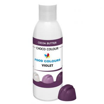 Barwnik do czekolady na bazie mas�a kakaowego, fioletowy (100 g) - Food Colours