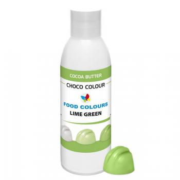 Barwnik do czekolady na bazie mas�a kakaowego, limonka (100 g) - Food Colours