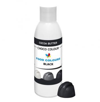 Barwnik do czekolady na bazie mas�a kakaowego, czarny (100 g) - Food Colours