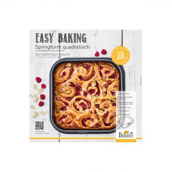 Forma kwadratowa z odpinanym rantem (24 x 24 cm) - Easy Baking - Birkman