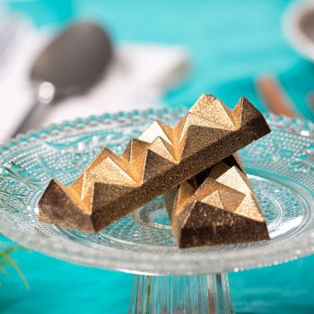 Foremka do czekoladek, geometryczne wzory (5 wg��bie�) - Decora