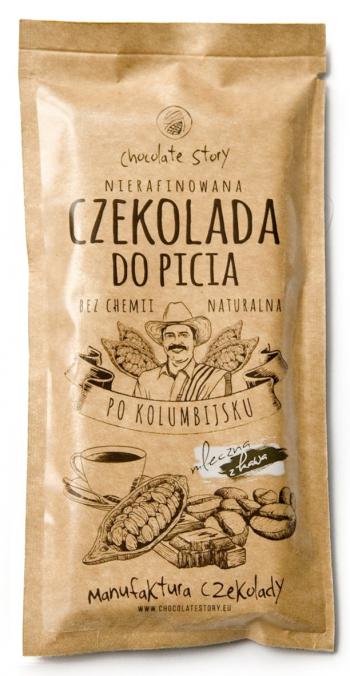 Czekolada do picia, mleczna z kaw (60 g) - Manufaktura Czekolady