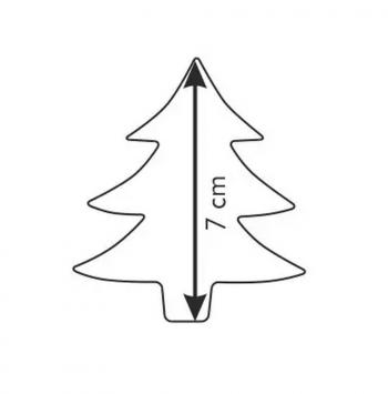 Foremka do wykrawania ciastek choinka DELICIA - Tescoma