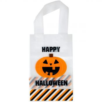 Torebki foliowe z uchwytem Happy Halloween (10 sztuk) - 1912-0-0250 - Wilton