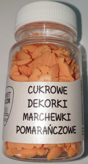 Posypka cukrowa, marchewki (30 g) - SweetDecor