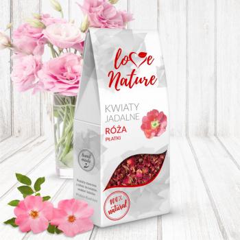 Kwiaty jadalne naturalne ra patki (20 g) - Love Nature