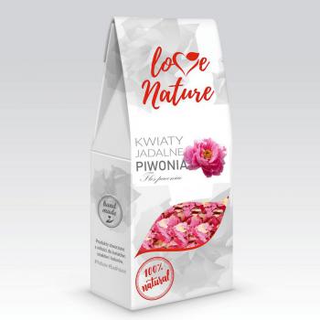 Kwiaty jadalne naturalne piwonia patki (10 g) - Love Nature