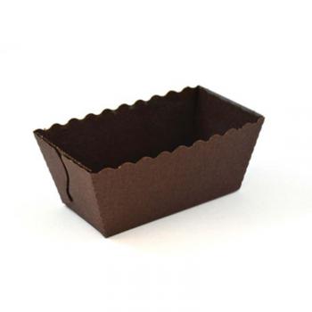 Foremka keks�wka papierowa br�zowa (8 x 4 cm) - AleDobre.pl