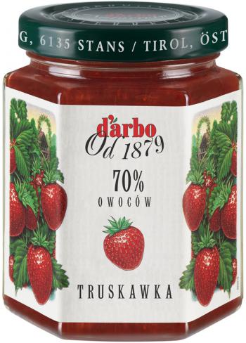 Dem naturalny truskawkowy (200 g)  Darbo - OTS
