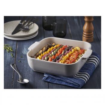 Naczynie do zapiekania kwadratowe ecru (28 cm) - Appolia - Peugeot