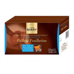 Pra�ynki Paillet� Feuilletine (2,5 kg)  Callebaut