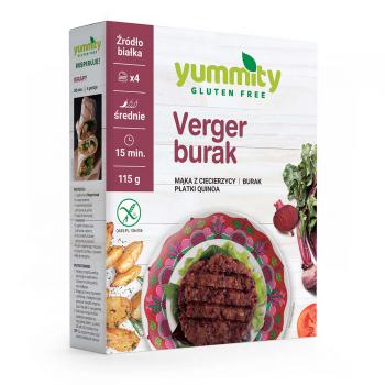 Mieszanka wegaska do burgerw z burakiem (115 g) - Yummity 