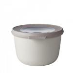 Miska z pokrywk� (pojemno��: 500 ml), bia�a - Cirqula - Mepal