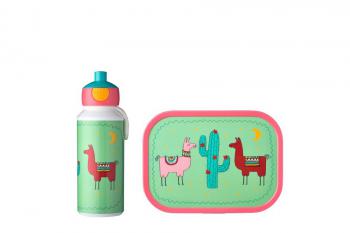 Zestaw dzieci�cy, lama (bidon + lunchbox) - Campus - Mepal 
