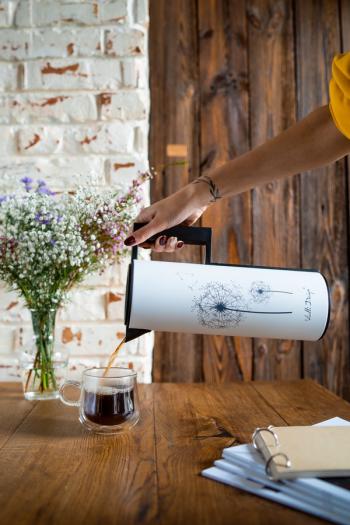 Termos (pojemno��: 1l), bia�y- Corto - Vialli Design
