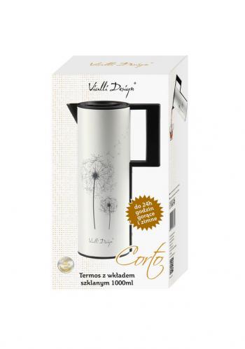 Termos (pojemno��: 1l), bia�y- Corto - Vialli Design
