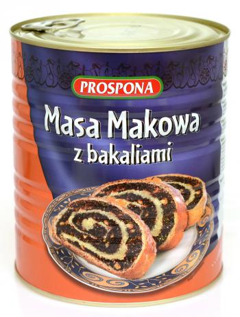 Masa makowa z bakaliami (400 g) - Prospona - OTSW