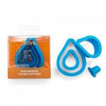 Foremki, wykrawaczki plastikowe kropla wody (4 szt.) - Decora - O...