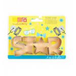 Foremka do wykrawania ciasteczek w kszta�cie napisu Star - ScrapC...