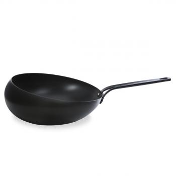 Wok ze stali wglowej (rednica: 30 cm) - BK