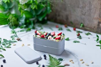 Lunchbox Bento Grey Coton - Original - Monbento