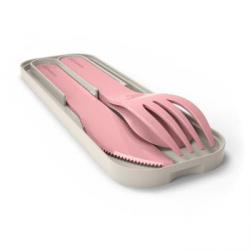 Sztuce podrne z etui Pink Blush - Pocket Color - Mon...