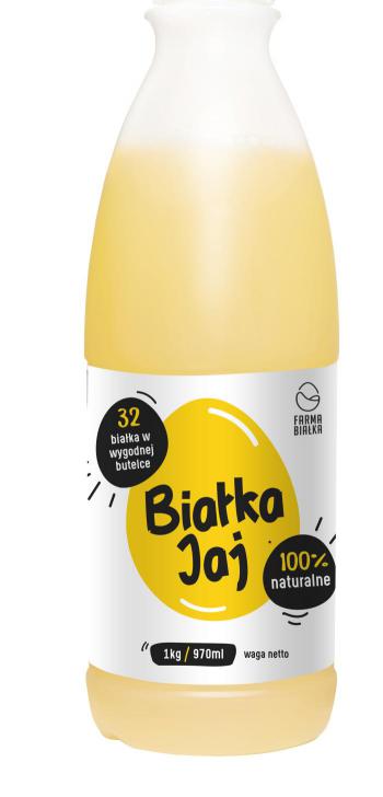 Pynne biako jaj kurzych (1 kg) pasteryzowane  Farma Biaka