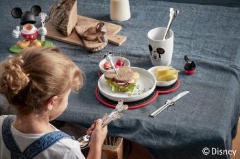 �y�eczki dla dzieci (3 sztuki) z solniczk� - Myszka Miki - WMF