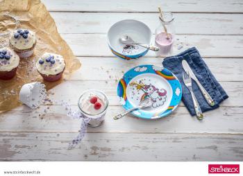 Zestaw obiadowy dla dzieci (6 element�w) Jednoro�ec - WMF 